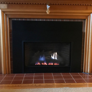 Wood stove fireplace insert installation Connecticut.